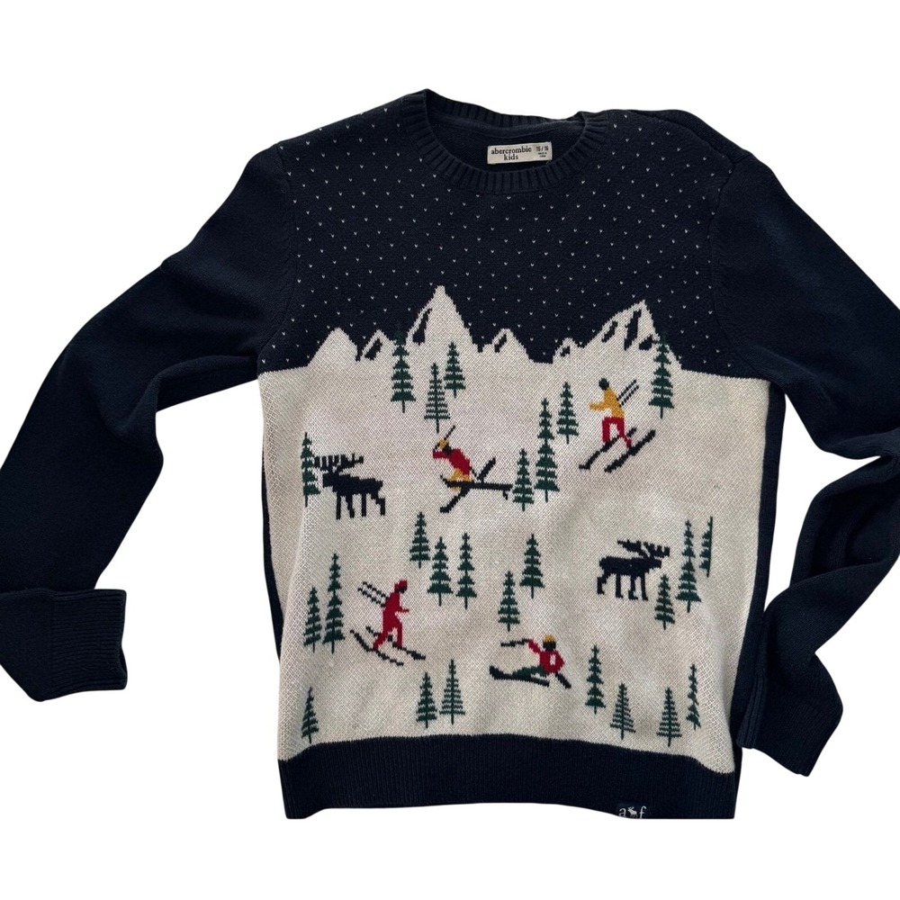 Abercrombie and Fitch‎ kids ski sweater size 15/16 Winter